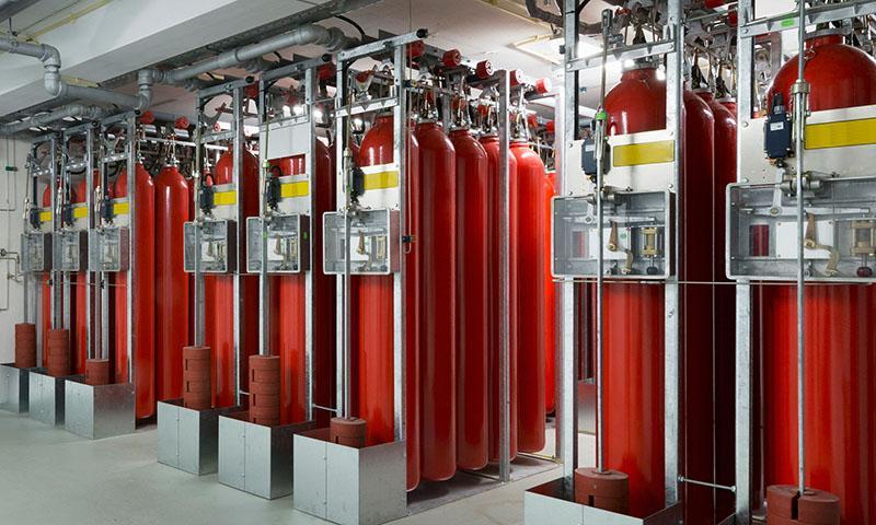 Gas-Based Fire Suppression Systems